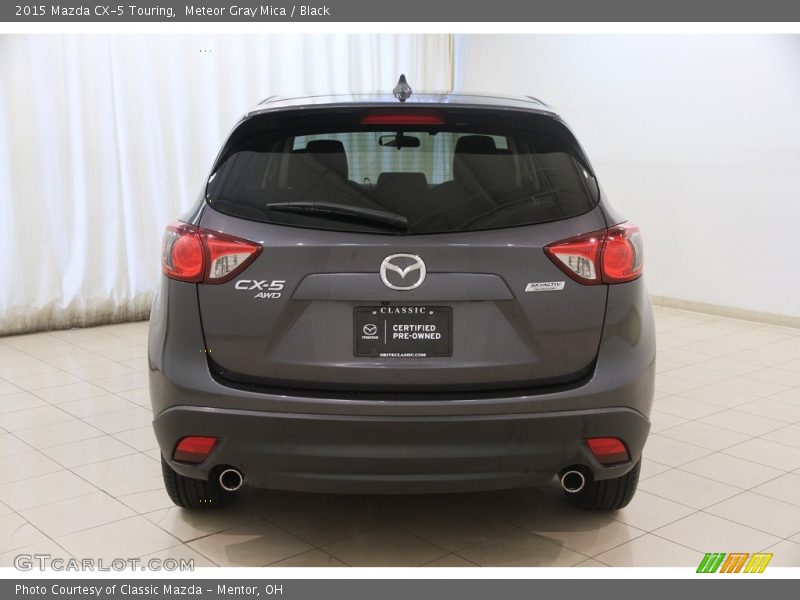 Meteor Gray Mica / Black 2015 Mazda CX-5 Touring