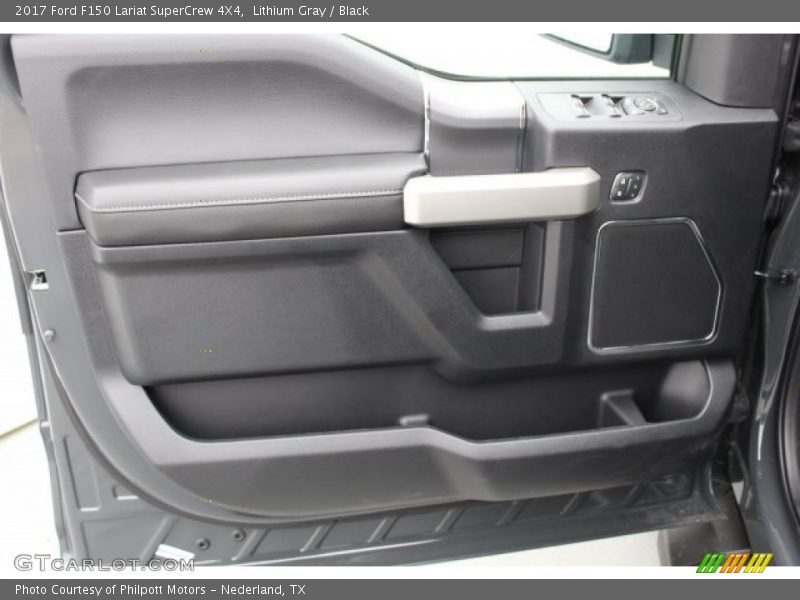 Lithium Gray / Black 2017 Ford F150 Lariat SuperCrew 4X4