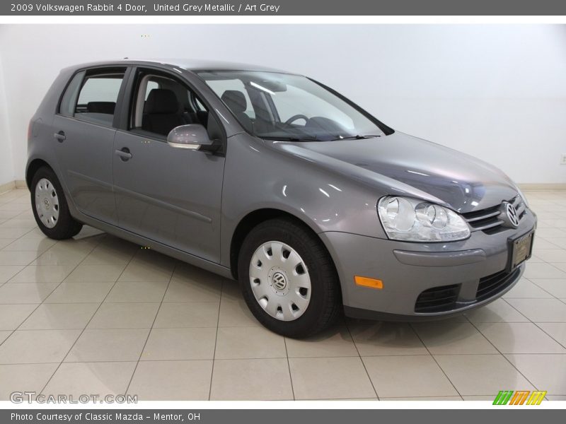 United Grey Metallic / Art Grey 2009 Volkswagen Rabbit 4 Door