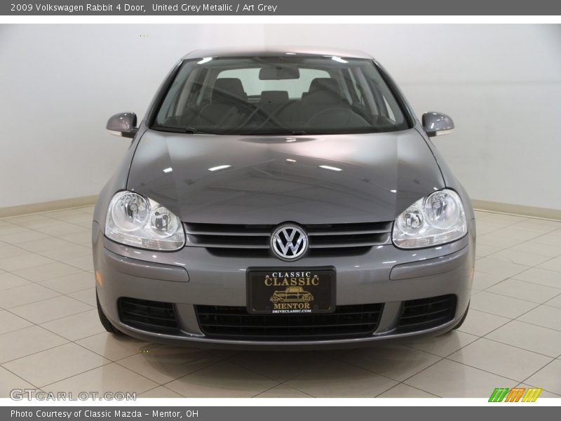 United Grey Metallic / Art Grey 2009 Volkswagen Rabbit 4 Door