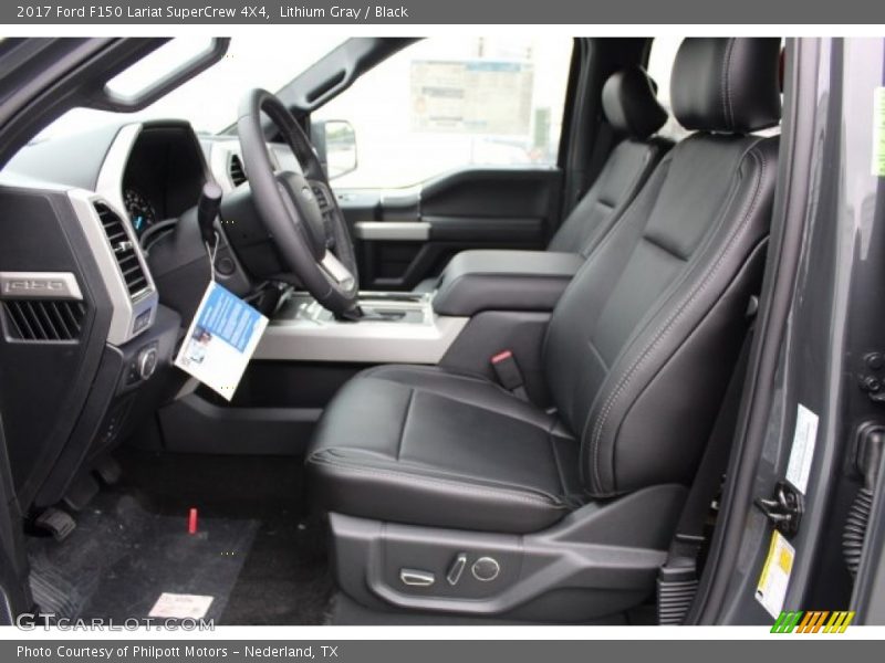 Lithium Gray / Black 2017 Ford F150 Lariat SuperCrew 4X4