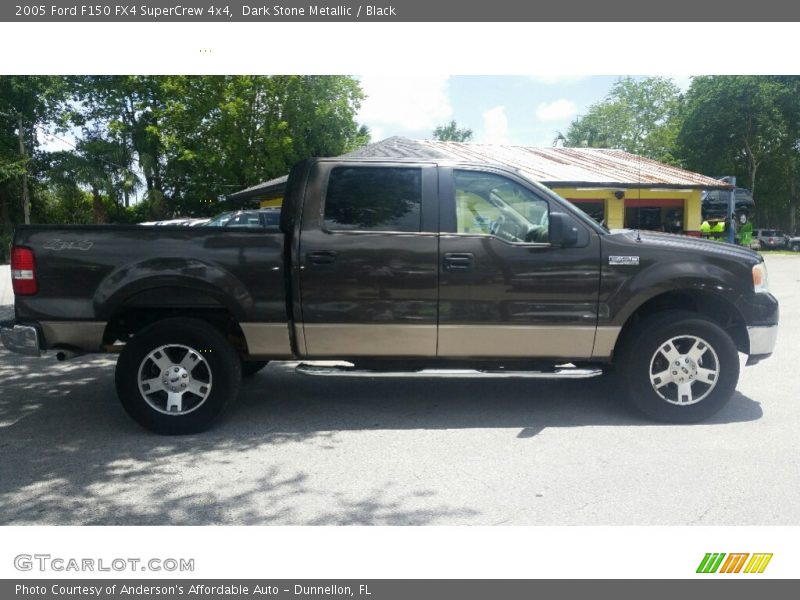 Dark Stone Metallic / Black 2005 Ford F150 FX4 SuperCrew 4x4
