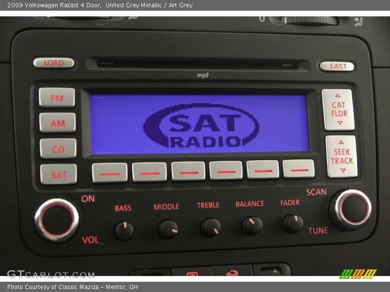 United Grey Metallic / Art Grey 2009 Volkswagen Rabbit 4 Door