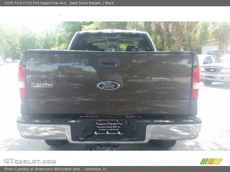 Dark Stone Metallic / Black 2005 Ford F150 FX4 SuperCrew 4x4