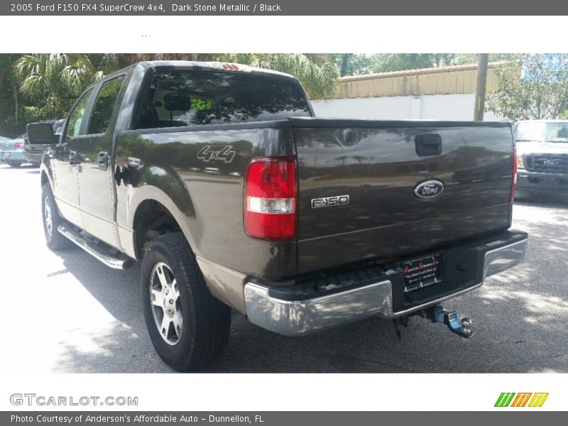 Dark Stone Metallic / Black 2005 Ford F150 FX4 SuperCrew 4x4