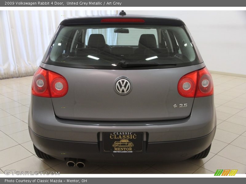United Grey Metallic / Art Grey 2009 Volkswagen Rabbit 4 Door