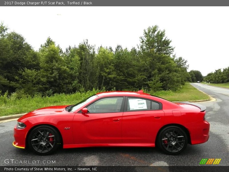 TorRed / Black 2017 Dodge Charger R/T Scat Pack