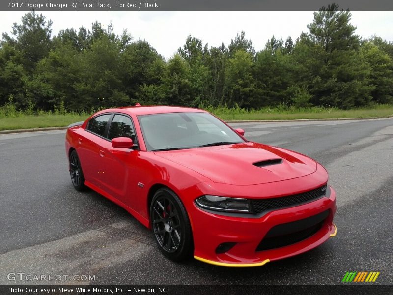 TorRed / Black 2017 Dodge Charger R/T Scat Pack