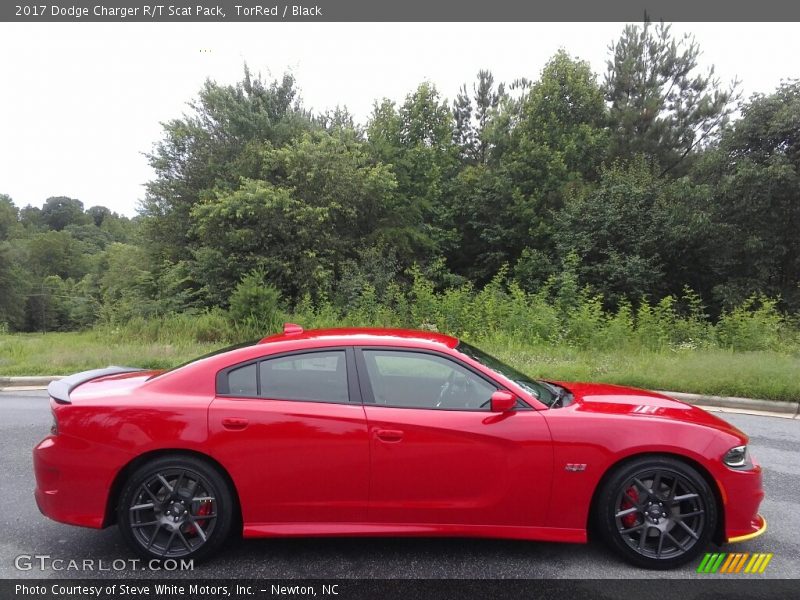 TorRed / Black 2017 Dodge Charger R/T Scat Pack