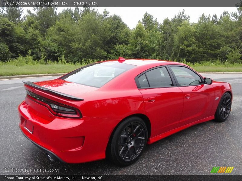 TorRed / Black 2017 Dodge Charger R/T Scat Pack