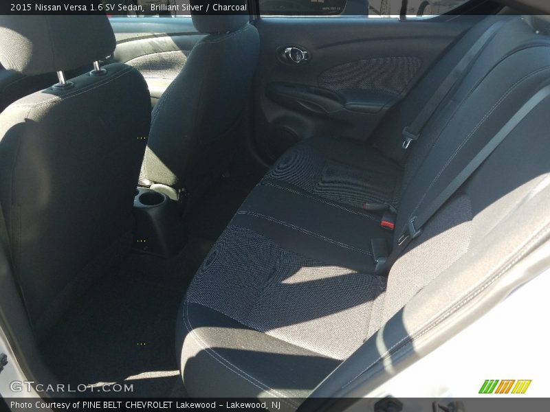 Brilliant Silver / Charcoal 2015 Nissan Versa 1.6 SV Sedan