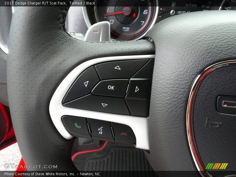 TorRed / Black 2017 Dodge Charger R/T Scat Pack