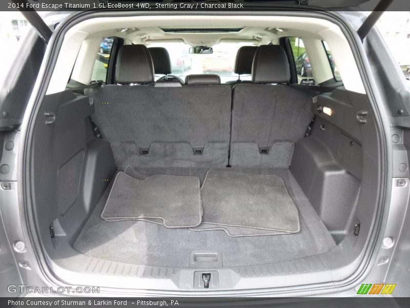 Sterling Gray / Charcoal Black 2014 Ford Escape Titanium 1.6L EcoBoost 4WD