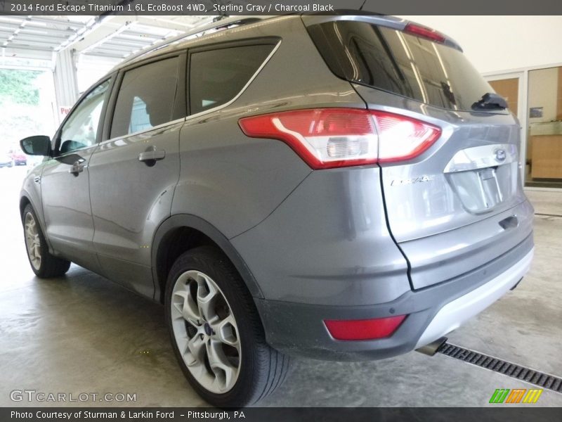 Sterling Gray / Charcoal Black 2014 Ford Escape Titanium 1.6L EcoBoost 4WD