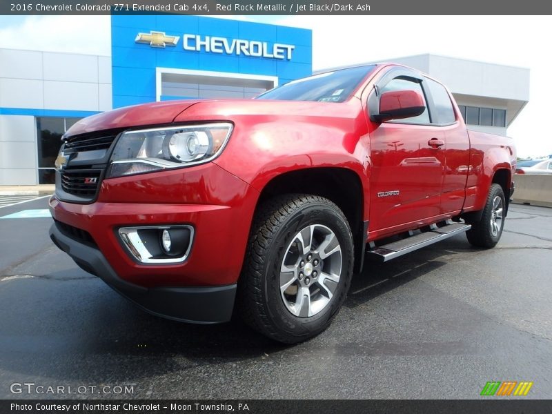  2016 Colorado Z71 Extended Cab 4x4 Red Rock Metallic
