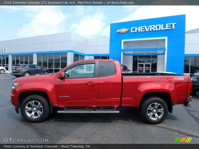  2016 Colorado Z71 Extended Cab 4x4 Red Rock Metallic