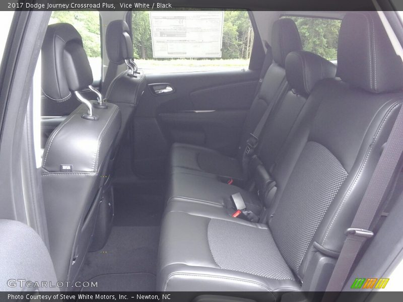 Vice White / Black 2017 Dodge Journey Crossroad Plus