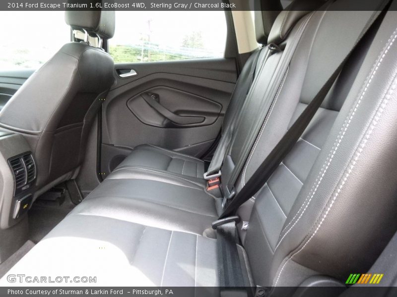 Sterling Gray / Charcoal Black 2014 Ford Escape Titanium 1.6L EcoBoost 4WD
