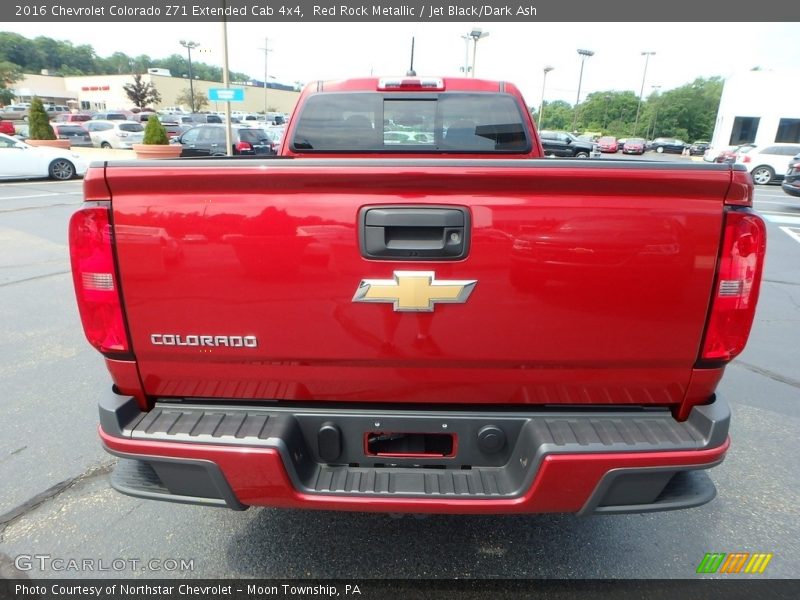  2016 Colorado Z71 Extended Cab 4x4 Red Rock Metallic