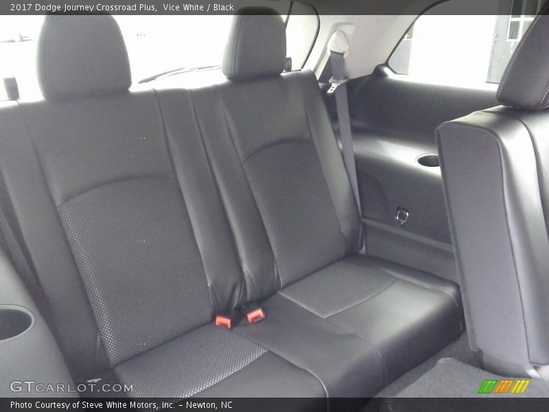 Vice White / Black 2017 Dodge Journey Crossroad Plus