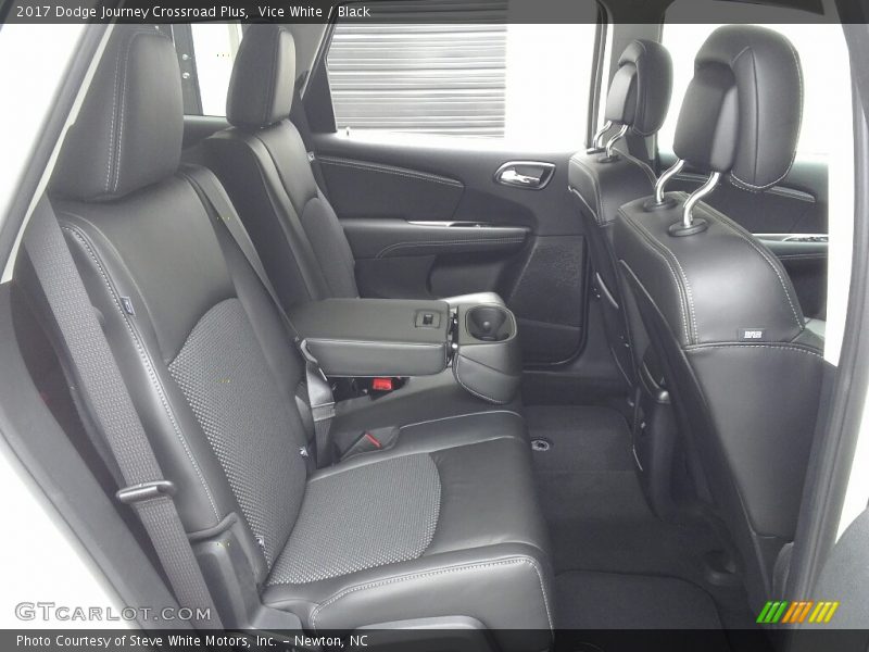Vice White / Black 2017 Dodge Journey Crossroad Plus