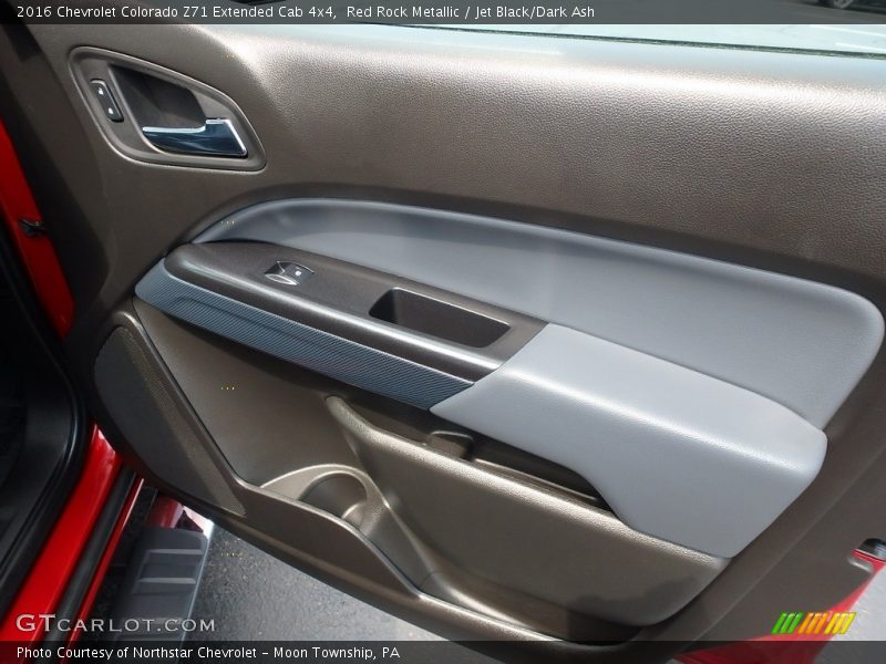 Red Rock Metallic / Jet Black/Dark Ash 2016 Chevrolet Colorado Z71 Extended Cab 4x4
