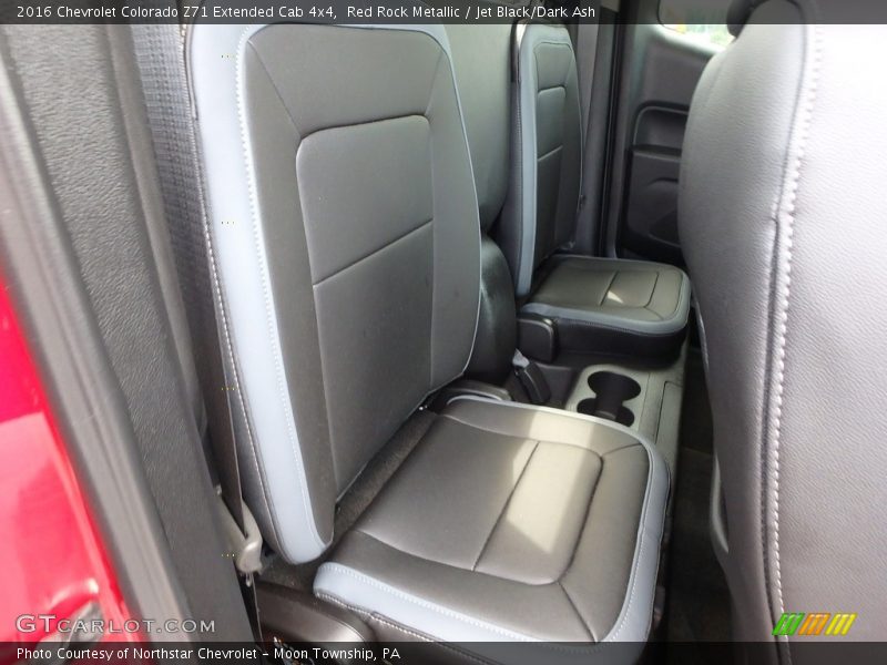Rear Seat of 2016 Colorado Z71 Extended Cab 4x4