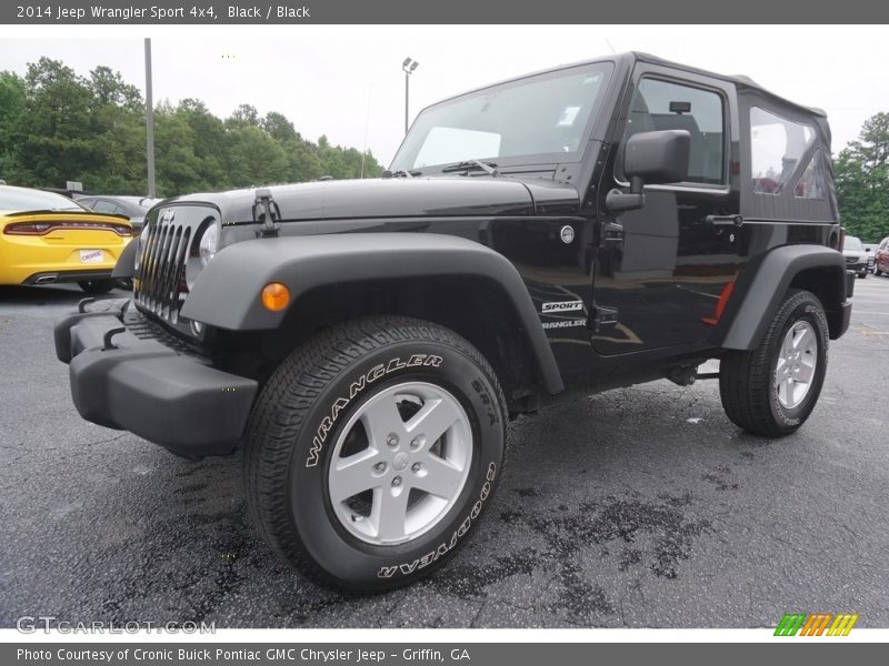 Black / Black 2014 Jeep Wrangler Sport 4x4