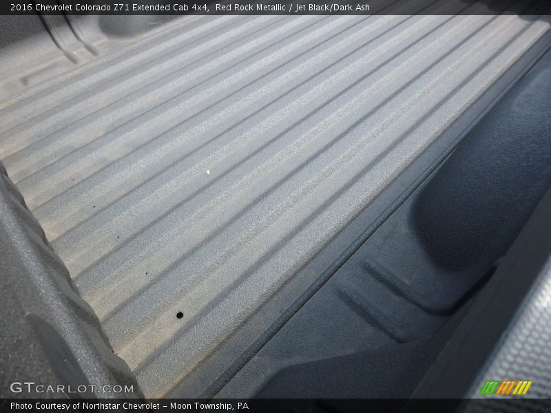 Red Rock Metallic / Jet Black/Dark Ash 2016 Chevrolet Colorado Z71 Extended Cab 4x4