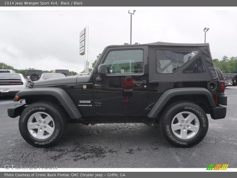 Black / Black 2014 Jeep Wrangler Sport 4x4