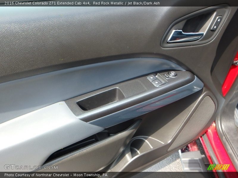 Red Rock Metallic / Jet Black/Dark Ash 2016 Chevrolet Colorado Z71 Extended Cab 4x4