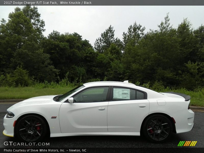 White Knuckle / Black 2017 Dodge Charger R/T Scat Pack