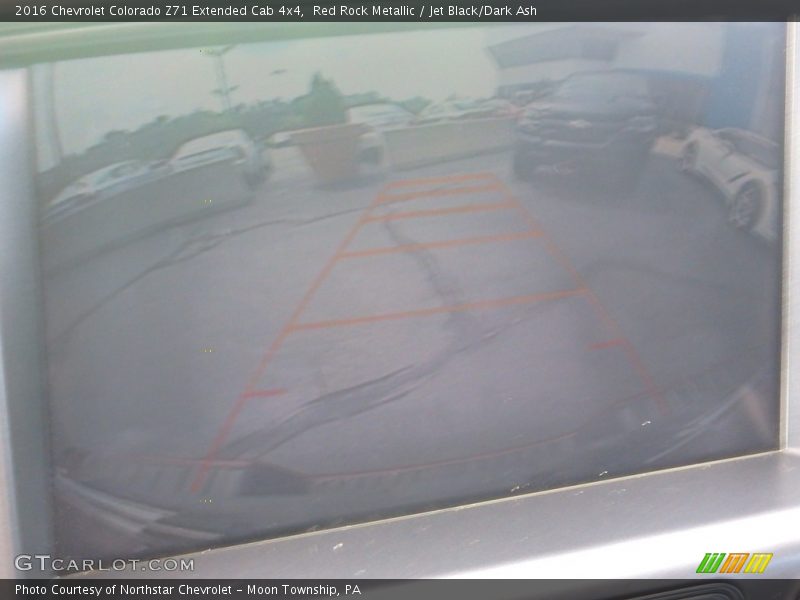 Red Rock Metallic / Jet Black/Dark Ash 2016 Chevrolet Colorado Z71 Extended Cab 4x4