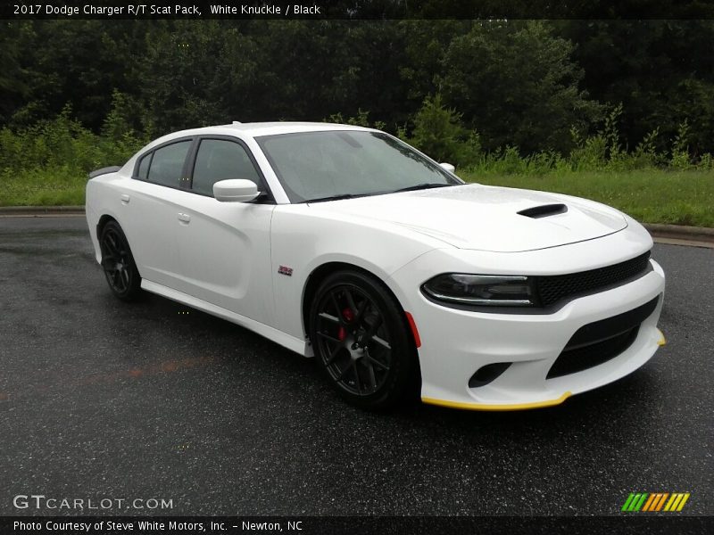 White Knuckle / Black 2017 Dodge Charger R/T Scat Pack