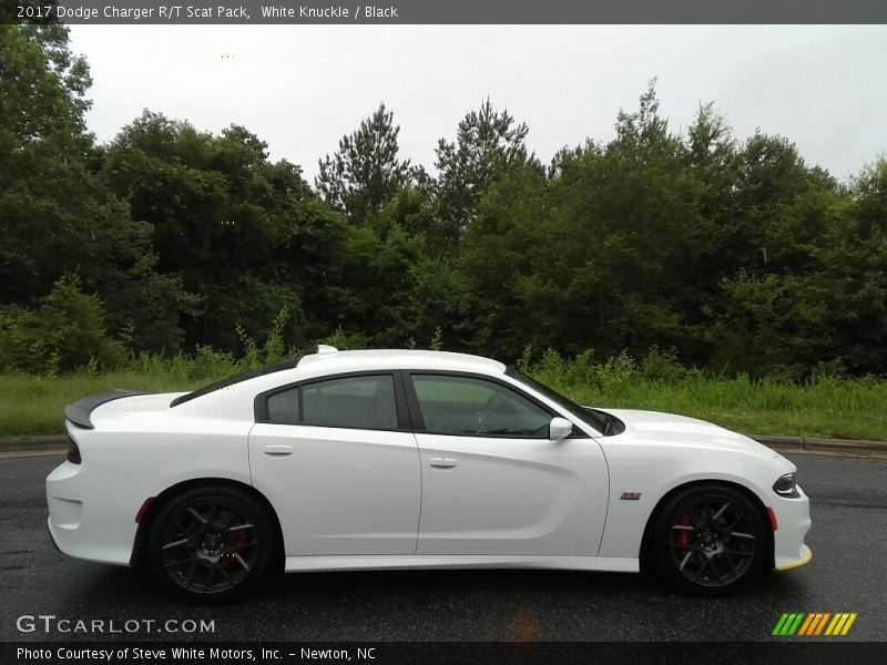 White Knuckle / Black 2017 Dodge Charger R/T Scat Pack