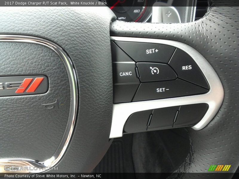 White Knuckle / Black 2017 Dodge Charger R/T Scat Pack