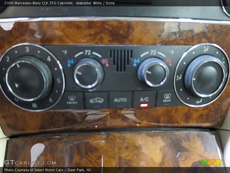 Alabaster White / Stone 2006 Mercedes-Benz CLK 350 Cabriolet