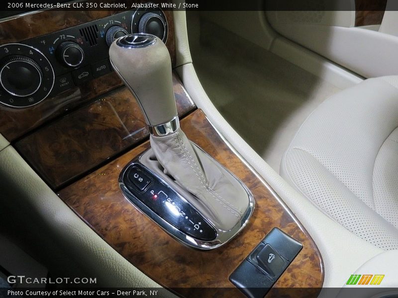 Alabaster White / Stone 2006 Mercedes-Benz CLK 350 Cabriolet
