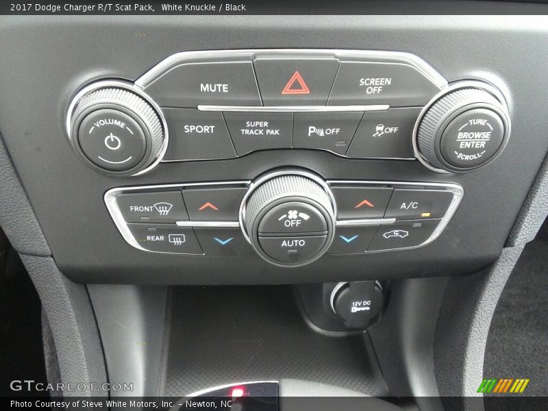 White Knuckle / Black 2017 Dodge Charger R/T Scat Pack