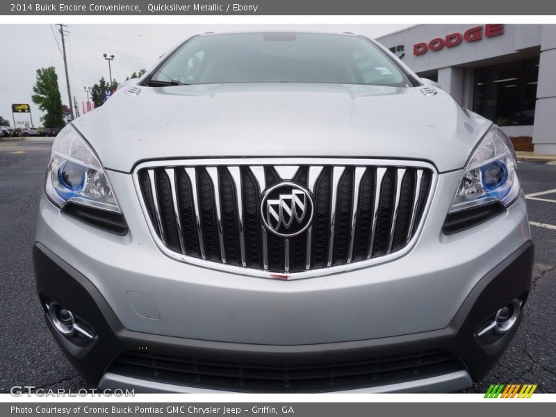 Quicksilver Metallic / Ebony 2014 Buick Encore Convenience