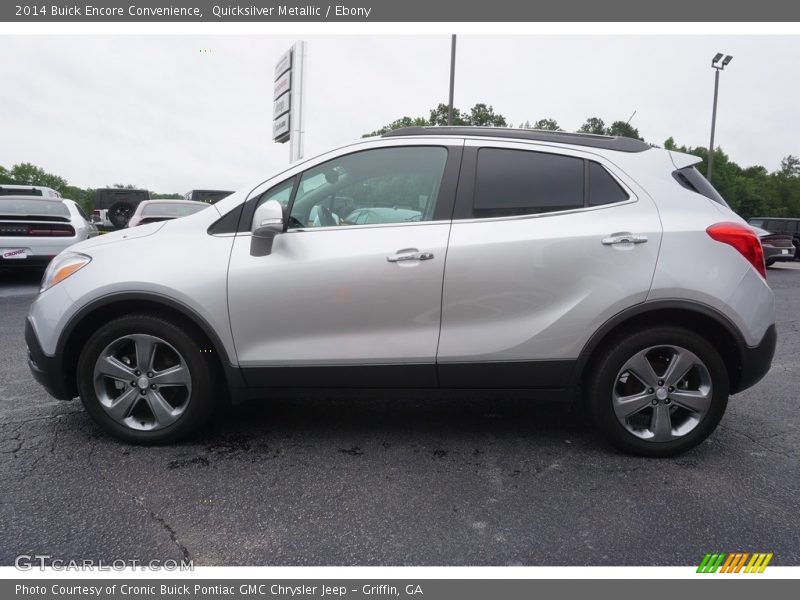 Quicksilver Metallic / Ebony 2014 Buick Encore Convenience