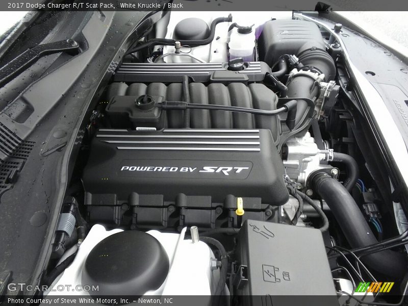 White Knuckle / Black 2017 Dodge Charger R/T Scat Pack