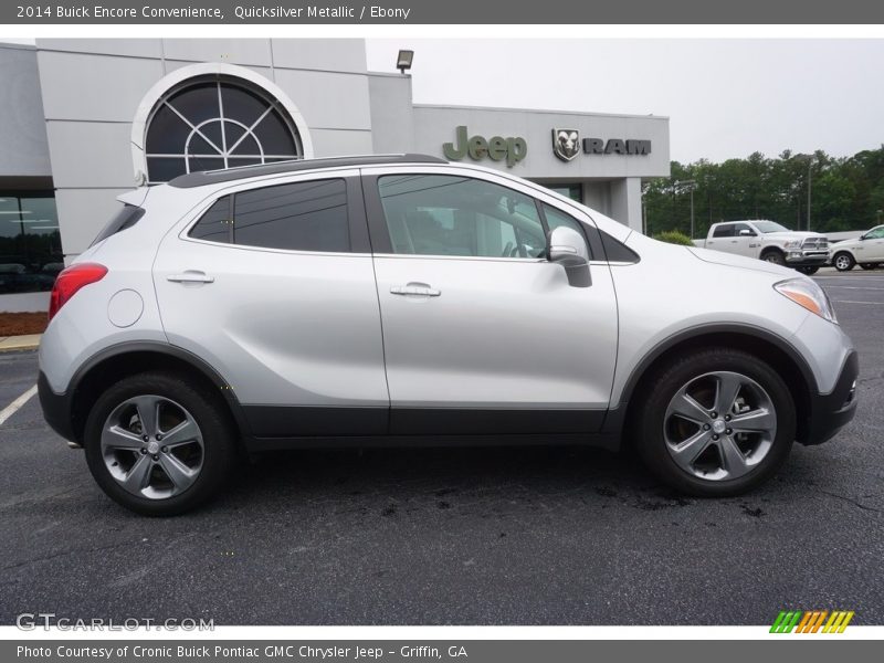 Quicksilver Metallic / Ebony 2014 Buick Encore Convenience