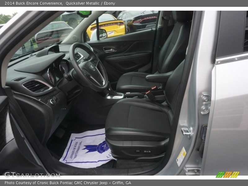 Quicksilver Metallic / Ebony 2014 Buick Encore Convenience