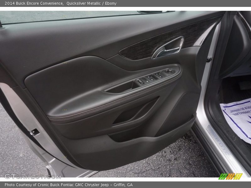 Quicksilver Metallic / Ebony 2014 Buick Encore Convenience