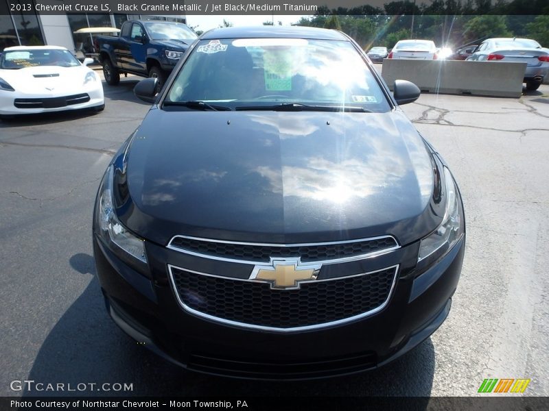 Black Granite Metallic / Jet Black/Medium Titanium 2013 Chevrolet Cruze LS