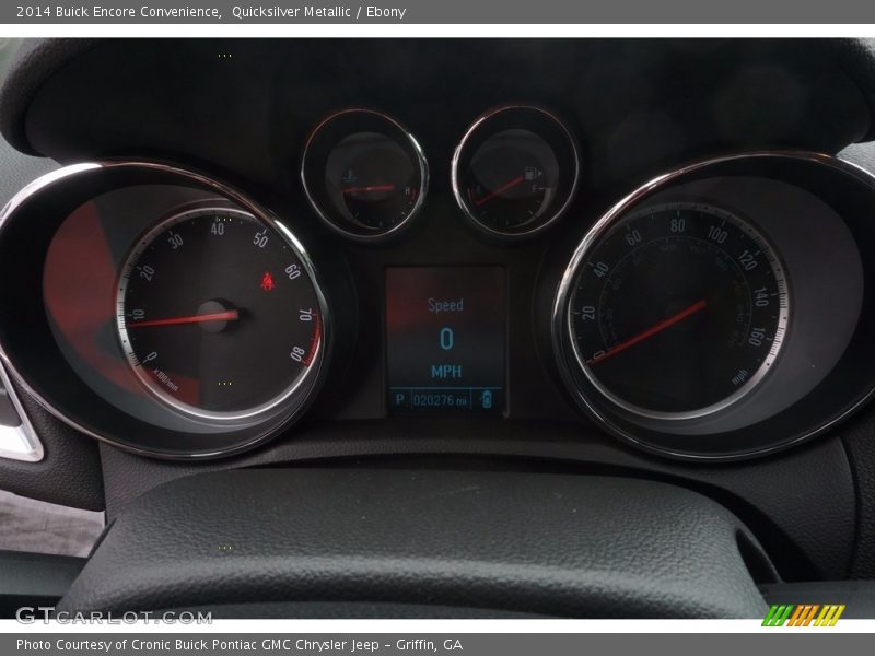 Quicksilver Metallic / Ebony 2014 Buick Encore Convenience
