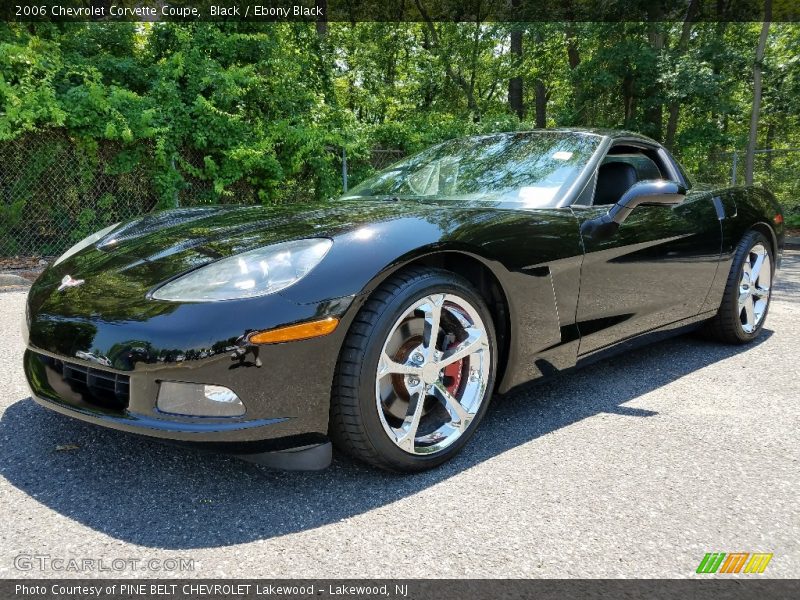 Black / Ebony Black 2006 Chevrolet Corvette Coupe