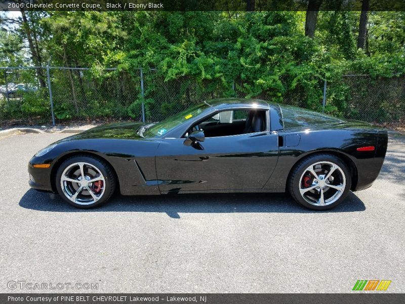 Black / Ebony Black 2006 Chevrolet Corvette Coupe