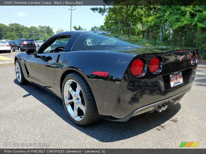 Black / Ebony Black 2006 Chevrolet Corvette Coupe